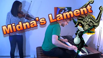 Zelda Twilight Princess: Midna's Lament violin and piano cover