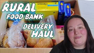 DELIVERY Rural Food Bank Haul | What A Family Of FOUR Receives!