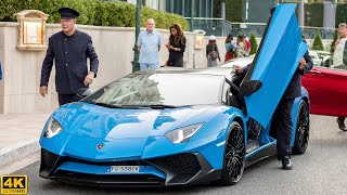 Belen Rodriguez E Stefano De Martino Con La Lamborghini Aventador In Monaco 2020 4K