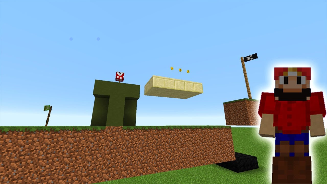 Super Mario Run Maker - Minecraft 1.11 Vanilla Command - YouTube