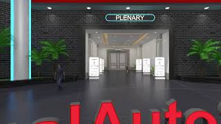 Virtual Event 3D Lobby Walkthrough