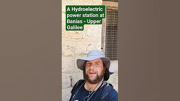 A Hydroelectric Power Station At Banias Upper Galilee 