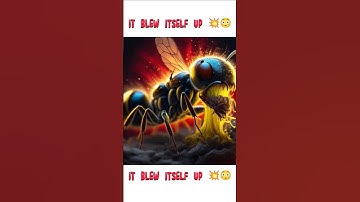 This Ant Blows Itself Up to Defend the Colony 💥🐜