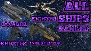 Ranking All ships in Battlefront 2 Classic (2005)