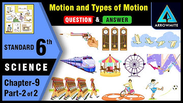 Motion and Types of Motion | Std 6 | Science | Chapter 9 | Part 2/2 | Maharashtra Board