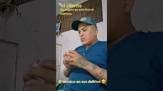 Yo en mi momento más esquizofrénico #reparamostucelular