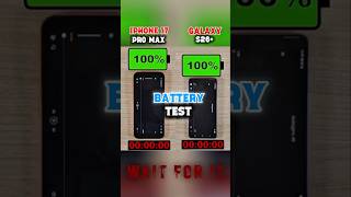 🔥 Ultimate Battery Drain Test between the flagship giants —iPhone 17 Pro Max vs Samsung Galaxy S26+!