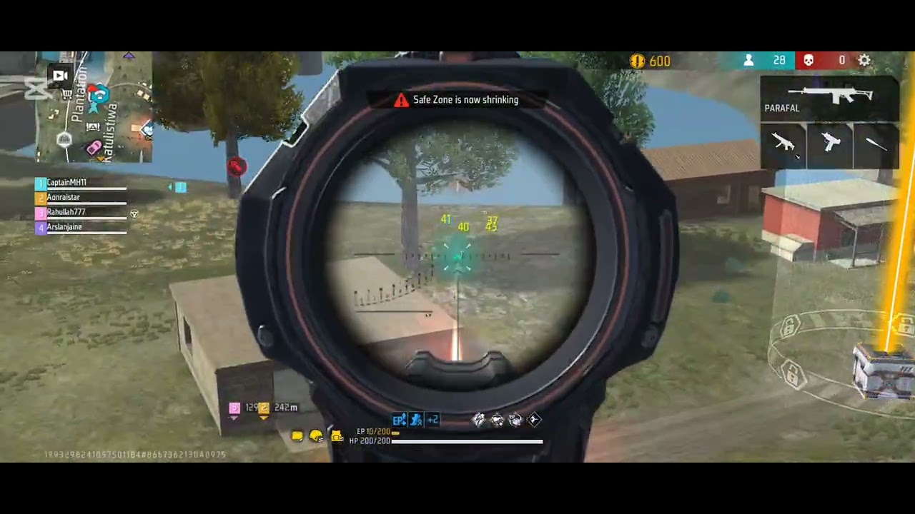 Battle royal squad gameplay ranked push game 