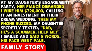 My Daughter's Fiancé Demanded $720,000 At Engagement Party, But My Daughter Warned Me About Him...