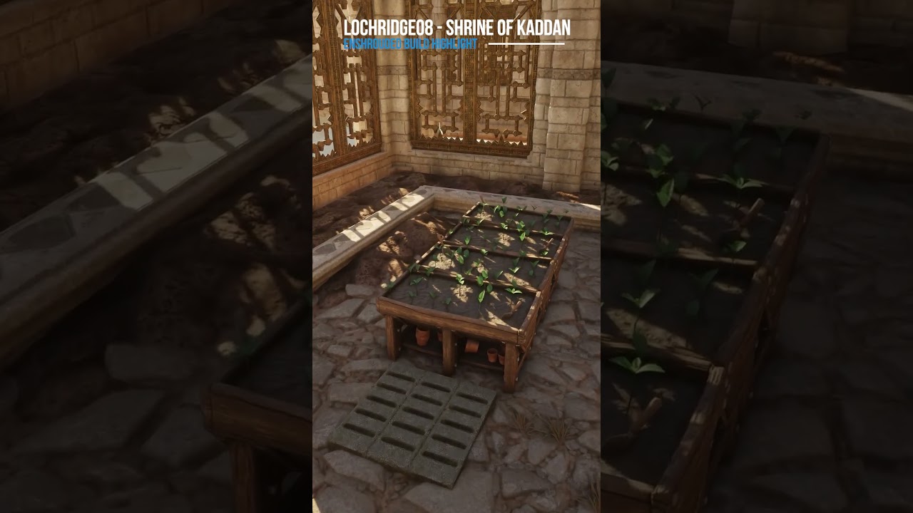 Look at this massive player-built castle in Enshrouded: Shrine of Kaddan!  #enshrouded #survivalgame