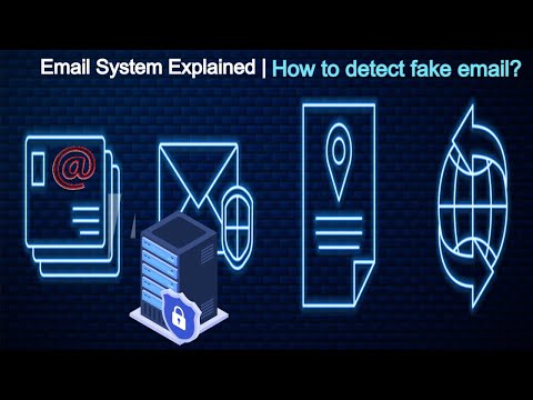 How Email System Works | SMTP | Parts of Email system | Detect fake email | MIME | MTA
