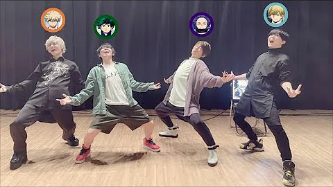 the cast of My Hero Academia doing what they do be...