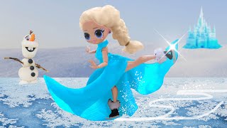 FROZEN (Elsa) SKATE LOL OMG ⛸&quot;Танец ЭЛЬЗЫ&quot; на коньках в исполнении Лол ОМГ. Нереально красивый танец