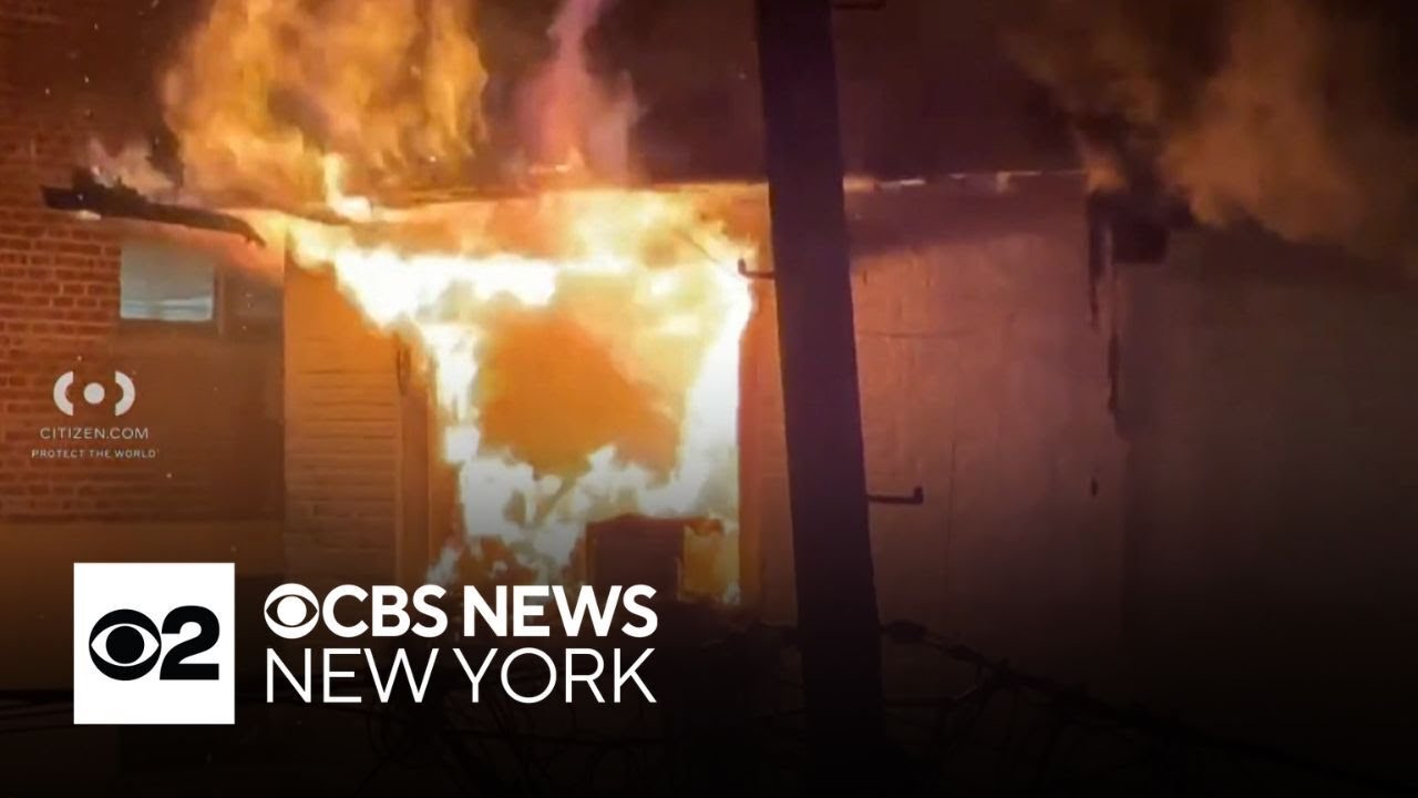 Woman critically hurt as Bronx house fire displaces 19 people - YouTube