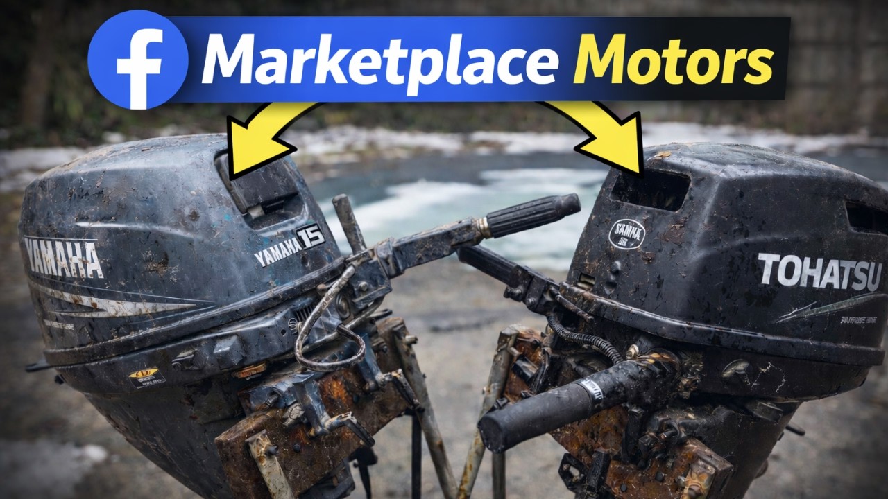 Can I Fix These Facebook Marketplace Motors to Sell?