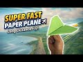 How To Make a Winner Paper Airoplane 😍 | World Record Flying Paper Craft 