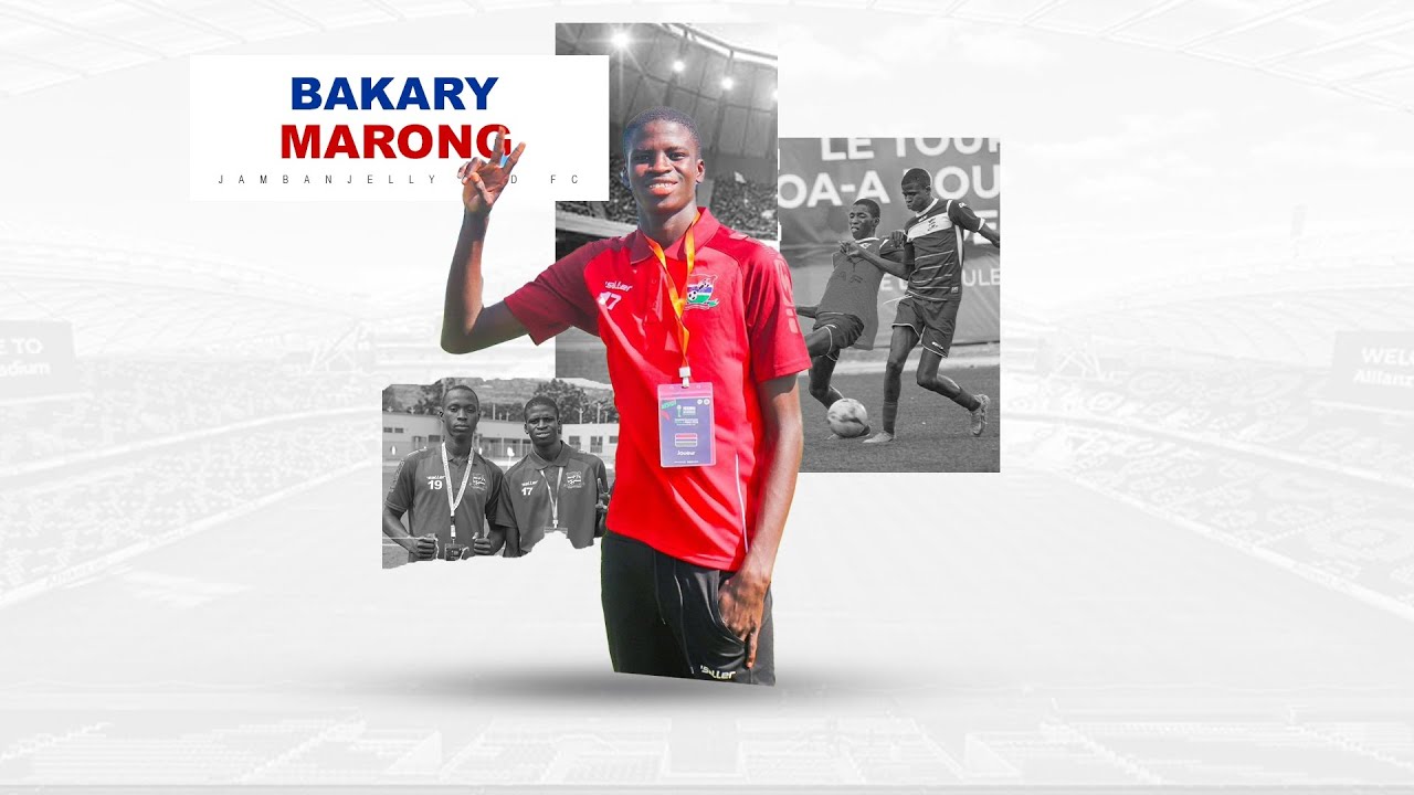 Bakary Marong ● Jambanjelly UTD FC ● Gambia U17 WAFU Highlights