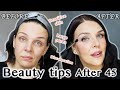 Beauty makeup tips after 40   secrets for glowing radiant skin naturally