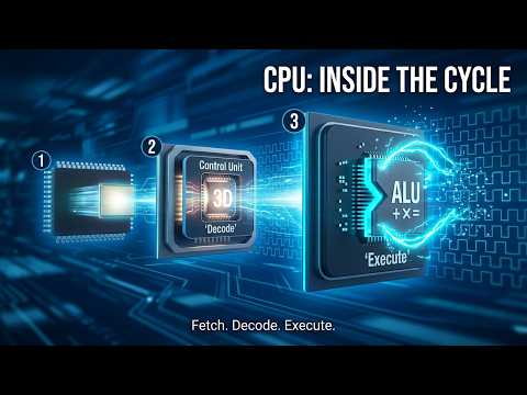 How the CPU Actually Works | Instruction Cycle Animation