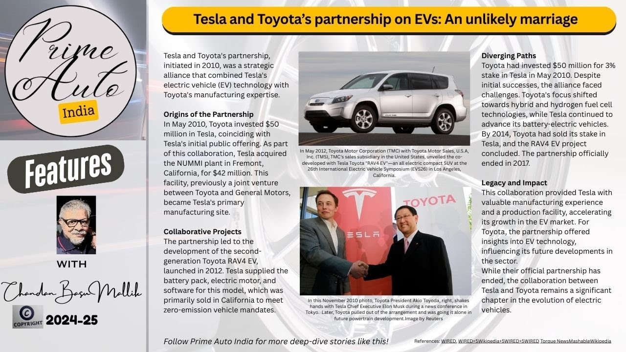 Why the Toyota-Tesla partnership failed?