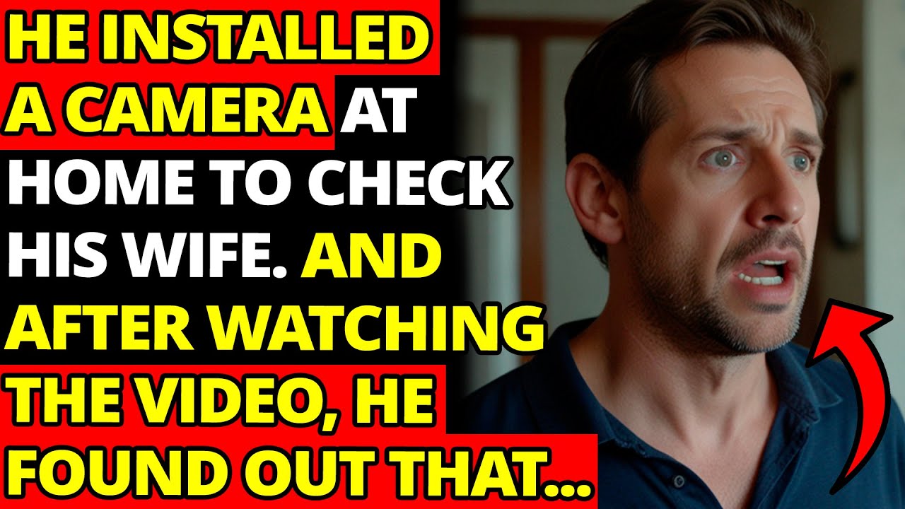He Installed A Camera At Home To Check His Wife. And After Watching The ...