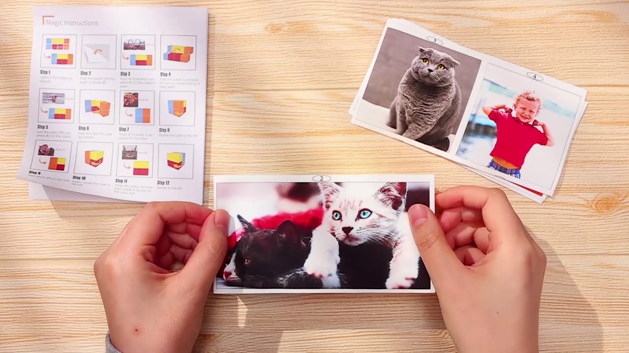 Custom Photo Frame Multiphoto Rubik's Cube Full Guide