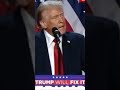 Donald Trump victory speech after winning the US Presidential Election 2024