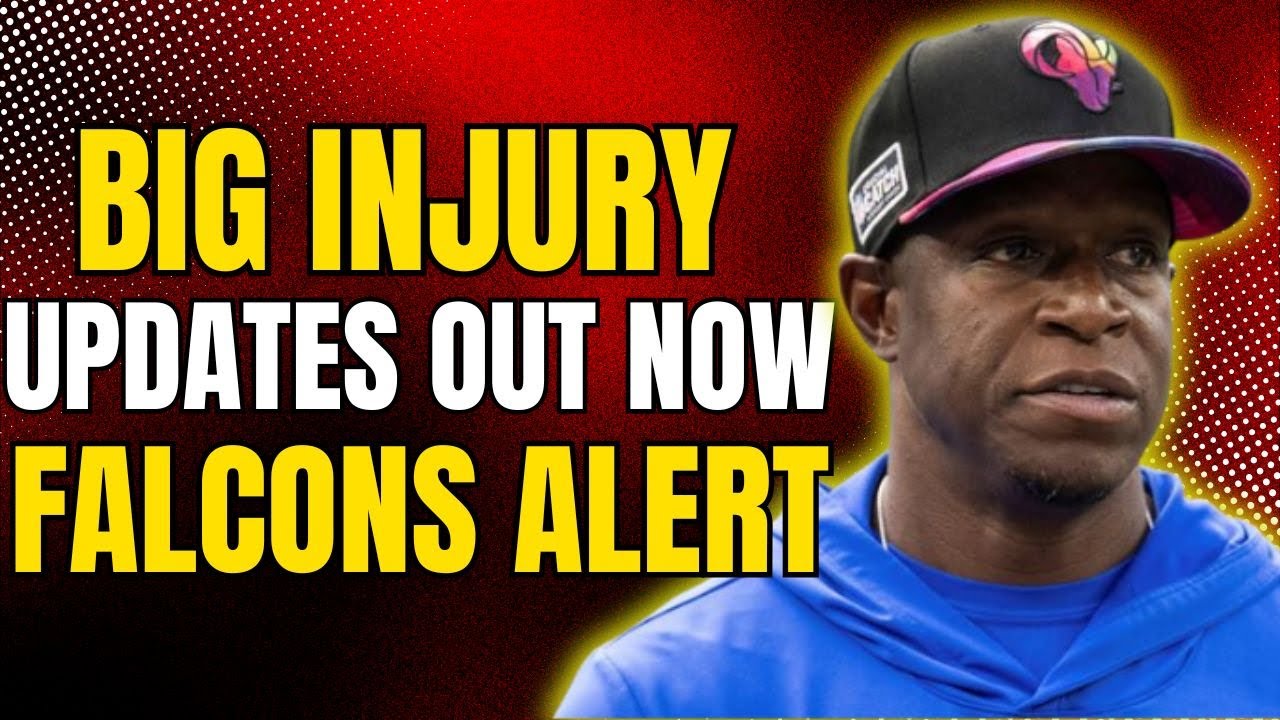 Falcons Coach Reveals Injury Updates Before Patriots Showdown - YouTube