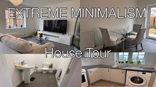 Extreme Minimalist House Tour part 1 | House Tour | Minimalism