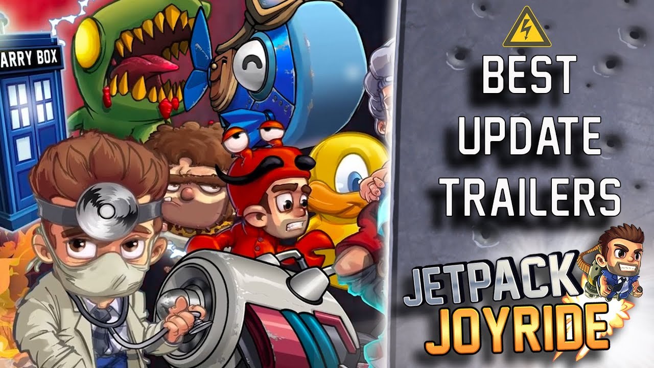 Jetpack Joyride - Best Update Trailers Compilation