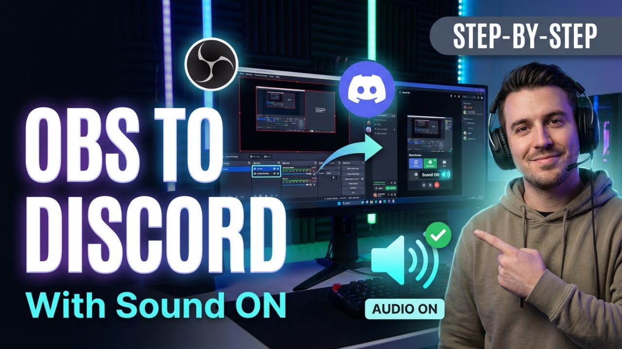 How to Stream OBS to Discord with Sound (Step-by-Step Guide) - YouTube