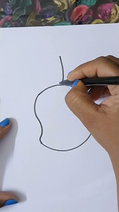 Mango | Mango Drawing |  Mango Drawing For Kids | How To Draw Mango