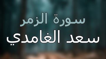 سورة الزمر كاملة بتلاوة القارئ سعد الغامدي