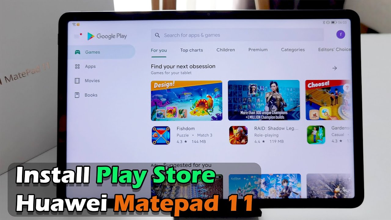 10 Minutes Install Google Play Store On Huawei Tablet & Matepad 