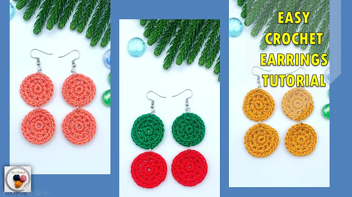 Create Stylish Crochet Earrings Easily!