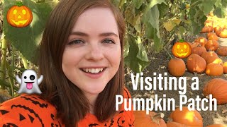 Trip to a pumpkin patch + Carving October 2018