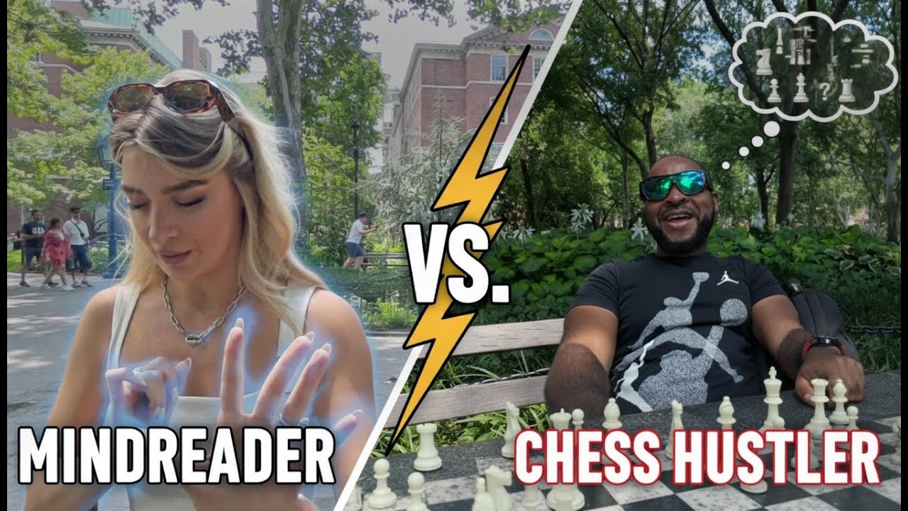 New York City Chess Hustler vs Mind Reader