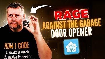 How To Control Your Garage Door From Home Assistant!!