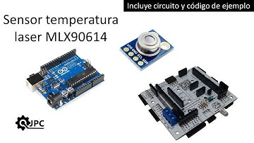 ¿Cómo programar un sensor MLX90614 (termómetro laser) en un Arduino con OLED?