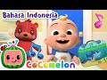 Kembali ke Sekolah📚✏️ | CoComelon Bahasa Indonesia - Lagu Anak Anak | Nursery Rhymes