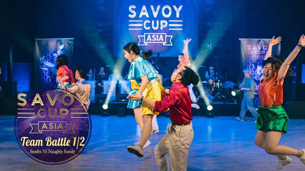 Savoy Cup Asia 2024 - Team Battle 1/2 Final with Sage Min Swingtet - Beatles VS Naughty Family