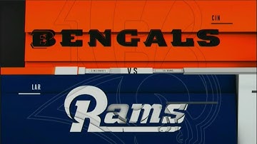 NFL on CBS intro 2019 London CIN vs LAR