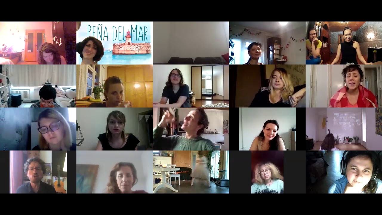 Pablo Andres Gimenez - Oracion del Remanso (Chamame). Live @Peña del mar online 2020-05-10