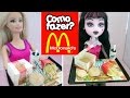 Mini Hambúrguer do McDonald's (Big Mac) para Barbie e outras bonecas!