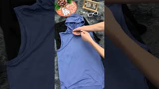 Hooded sports vest for men: perfect for running & gym