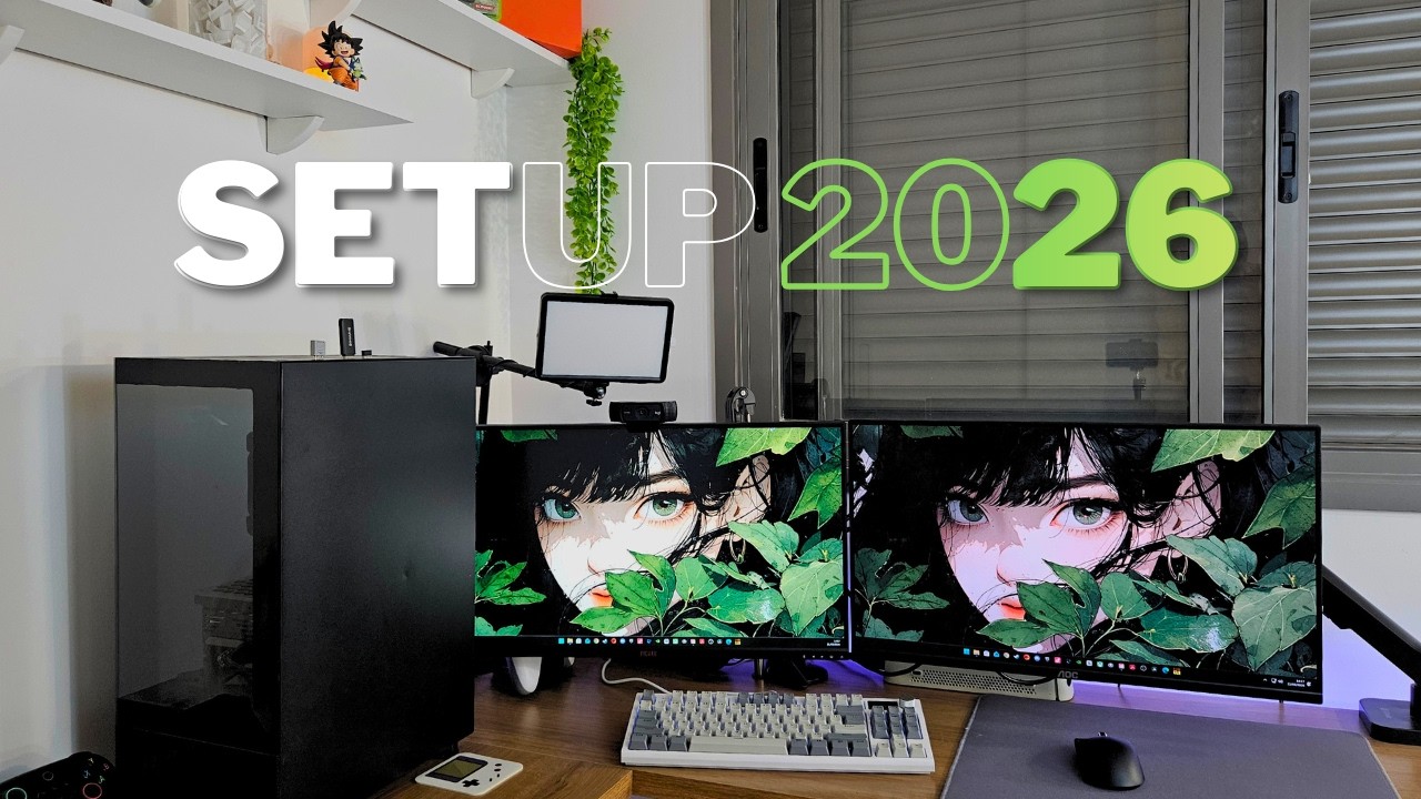 TOUR PELO MEU SETUP 2026!!