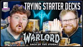 Trying out Starter Decks! - Warlord: Saga of the Storm || Is This Your Card (June 2026)