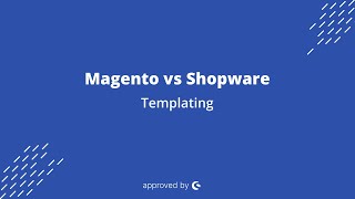 Jisse Reitsma: Magento vs Shopware - Templating (11/11)