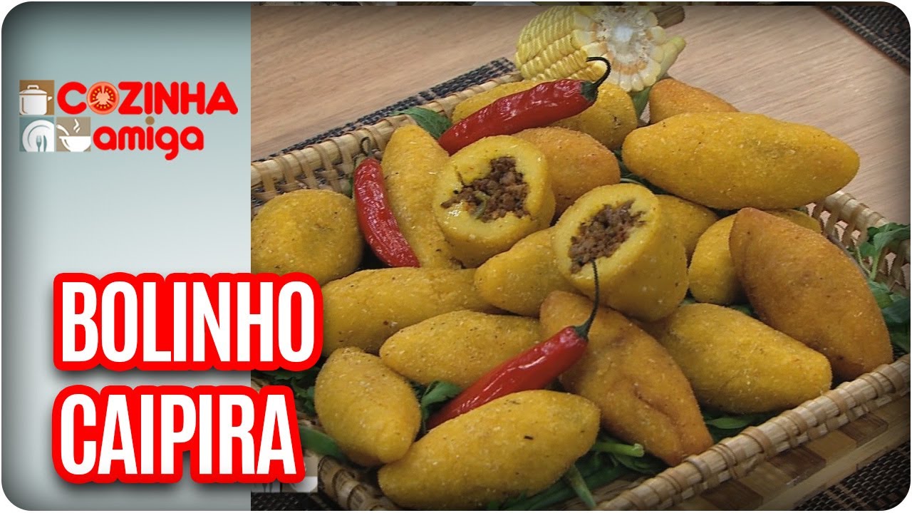 Bolinho Caipira -  Chef Patricia Gonçalves | Cozinha Amiga (26/07/17)