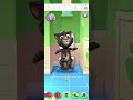 Part-2 Tom hates taking a bath   #mytom2 #funnyshorts #talking #memesvideo